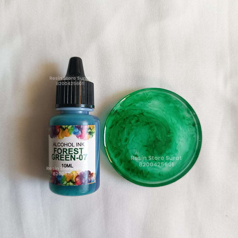 Forest Green Alcohol ink For Resin