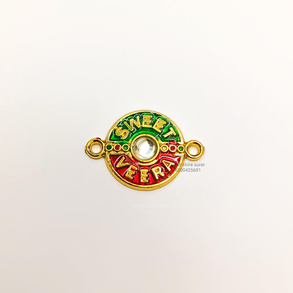 Sweet Veera Rakhi Charm - Fiber