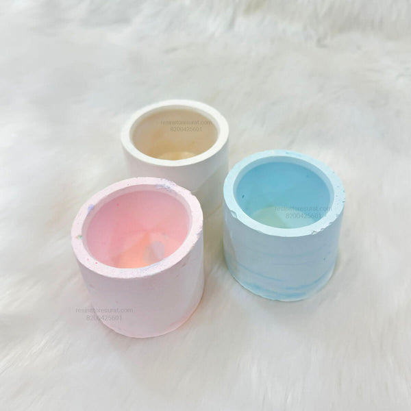 Small Round Votive Candle Jar