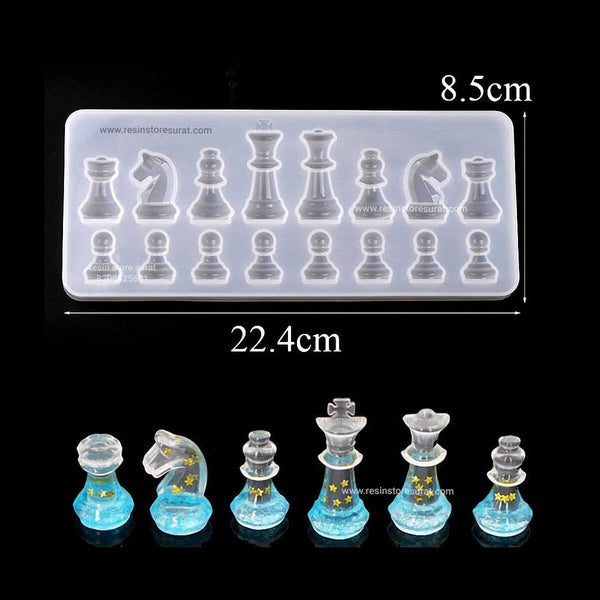 14 Cavity Chess Mould