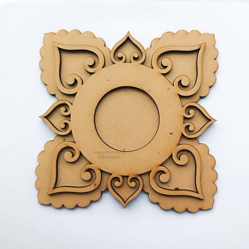 Mdf Diwali T Light Holder J