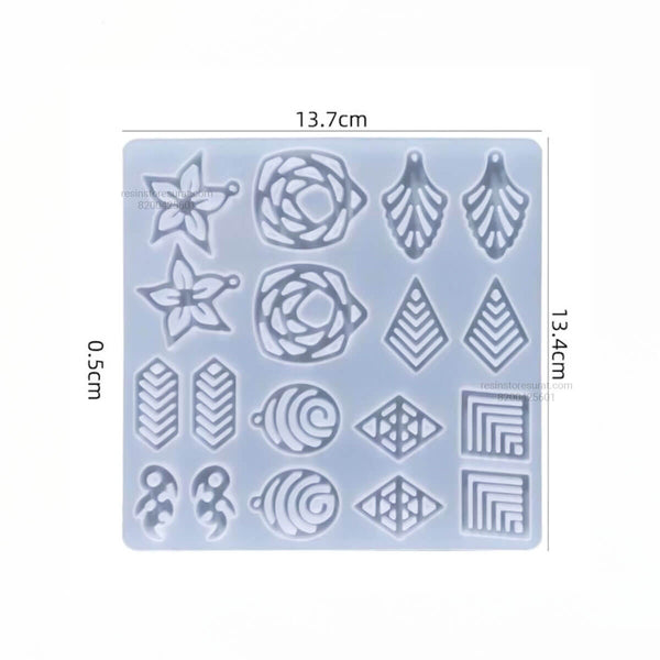 18 In 1 Jewellery Earring Mould