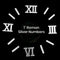 1 inch Roman number With Stick Silver