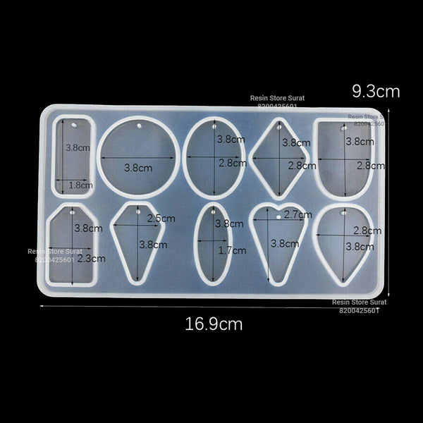 10 in 1 Pendant Mould