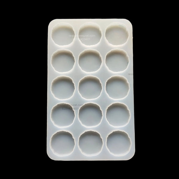 2 inch Agate Round 15 Cavity Mould