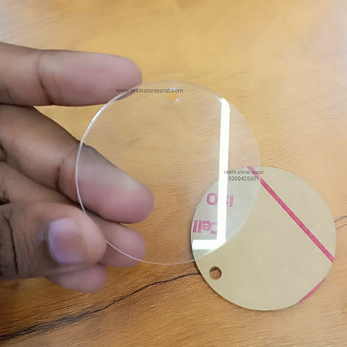 2 Inch Round Keychain Base | Acrylic Keychain Base