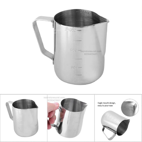 350 ml Stainless Steel Candle Wax Melting cup