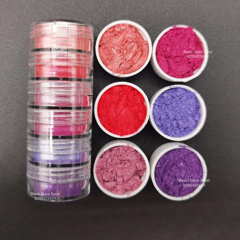 Mini Pearl Mica Powder Set B