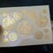 Ayatul Kursi Gold Embossed Sticker Sheet - A5