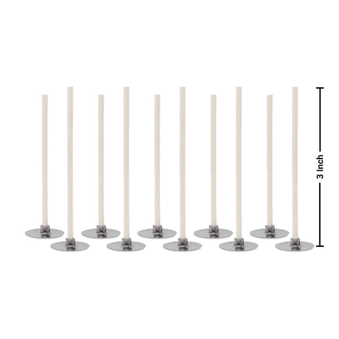 3 inch Pre Waxed Cotton Wicks For Candle With Sustainer (Copy)