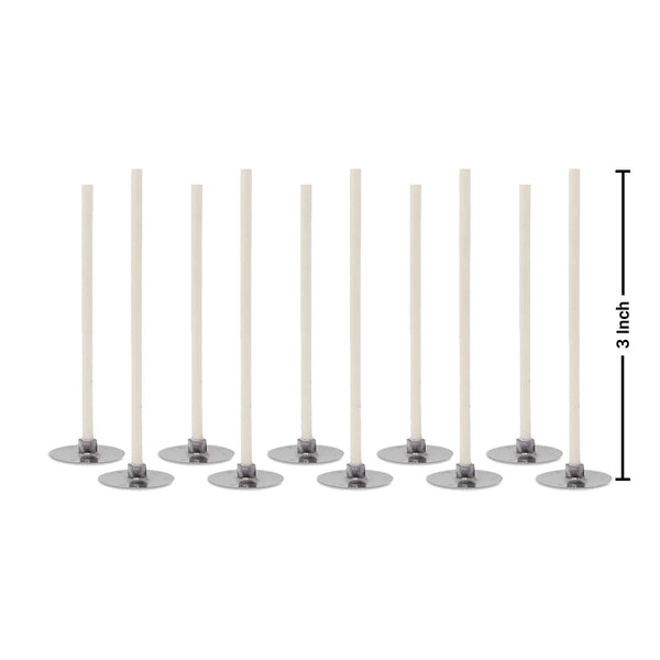 3 inch Pre Waxed Cotton Wicks For Candle With Sustainer (Copy)