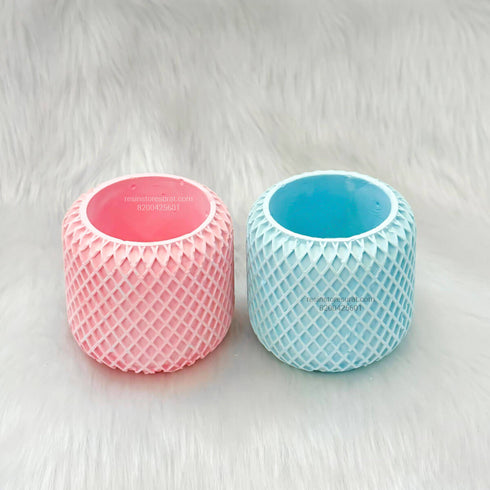 Mesh Pot Candle Jar C