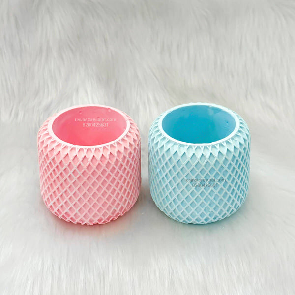 Mesh Pot Candle Jar C