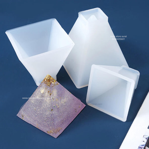 Resin pyramid mould