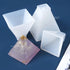 Resin pyramid mould