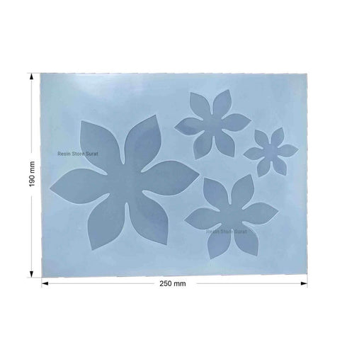 4 In 1 3D Flower Mould