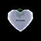 3*2.5 Diamond cut heart shape