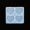 4 Cavity Heart Keychain, Lumba, Jewellery & Clip Mould