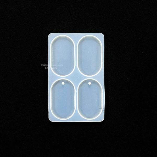 4 Cavity Oval Keychain, Lumba, Jewellery & Clip Mould