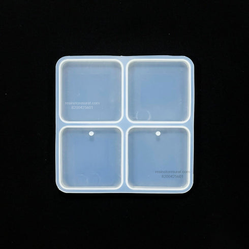 4 Cavity Square Keychain, Lumba, Jewellery & Clip Mould