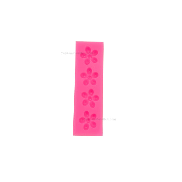 4 Cavity Candle Flower Mould - 11