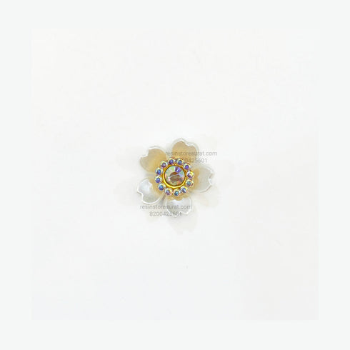 5 Petal Reflective Diamond Flower