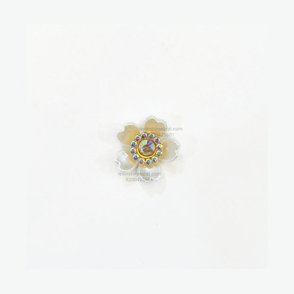 5 Petal Reflective Diamond Flower