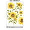 A4 Flower Water Transfer Sticker - 6039