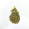 Peacock Gold Pendant