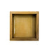 6 Inch Teak Wood Floating Frame with Acrylic Base