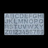 Alphabet Mould With Hole For Resin