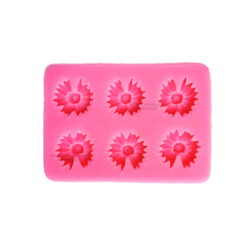 6 Cavity Flower Pink Mould
