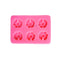 6 Cavity Flower Pink Mould