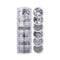6 in 1 glitter & Holo chunk Silver - SG01