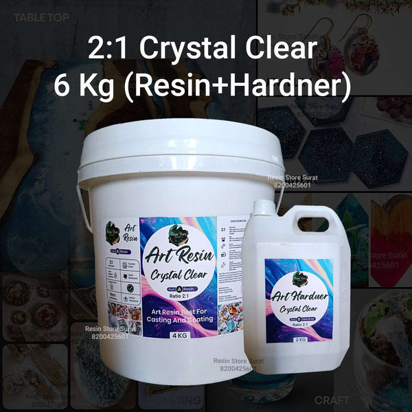 Crystal Clear Resin 2:1 6 Kg