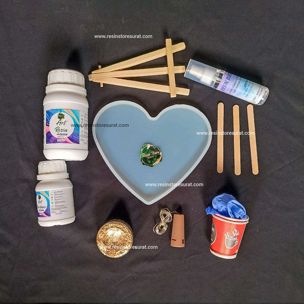 8 Inch Heart Resin Photo Frame Beginner Kit