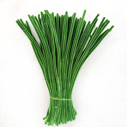 8 MM Dark Green Pipe cleaner For Craft