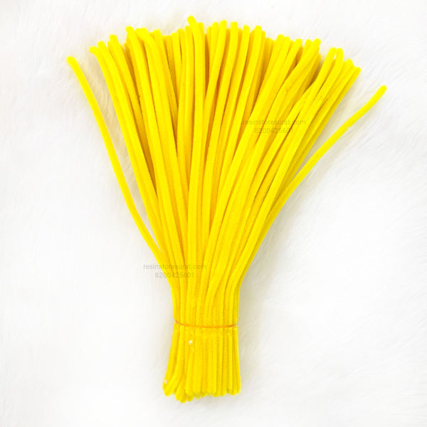 8 MM Yellow Pipe cleaner For Craft