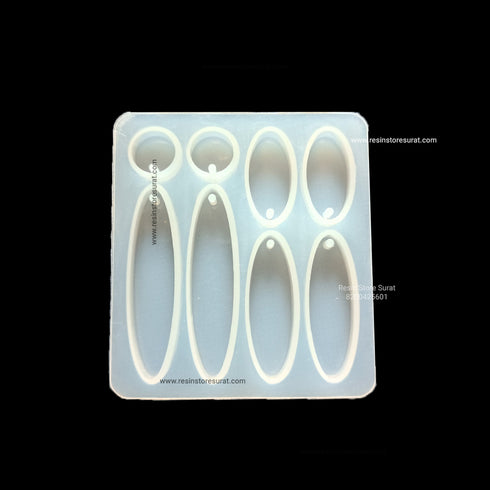 8 cavity Oval Mould