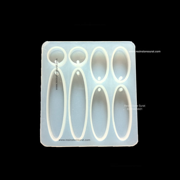 8 cavity Oval Mould