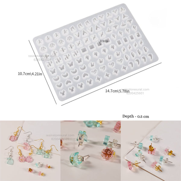 96 in 1 Earring / Jewellery Mould