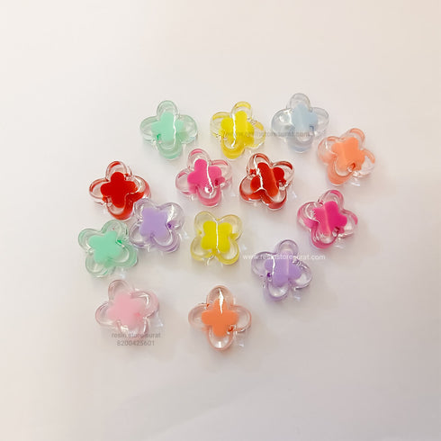 Acrylic Flower Beads