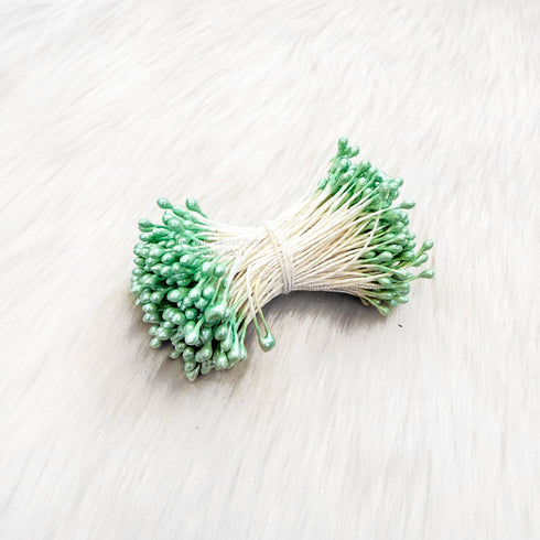 Aqua Green Mini Pollen Flower Bunch