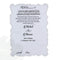 Arabic Wedding Invitation Card - Insert Sheet C