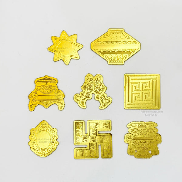 Ashtmangal Acrylic Set - 1.5 Inch
