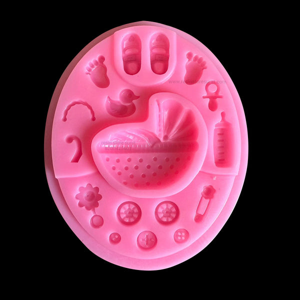 Baby Miniature Mould | Baby Elements Mould
