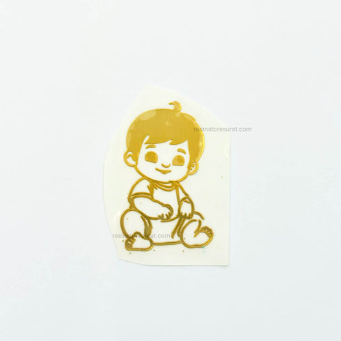 Baby Boy Metal Sticker