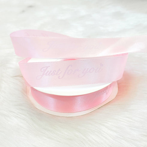 Big Just For You Flower Bouquets Satin Ribbon Light Pink - 63D
