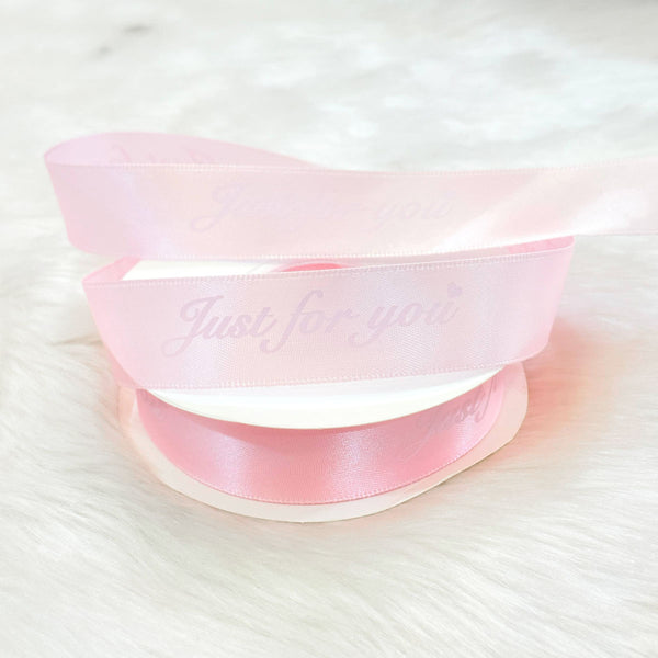 Big Just For You Flower Bouquets Satin Ribbon Light Pink - 63D