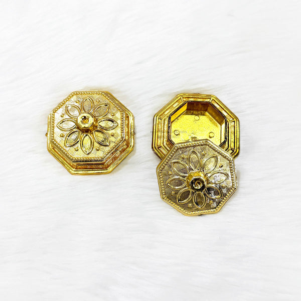 Hexagon Big Katori With Cap - K12